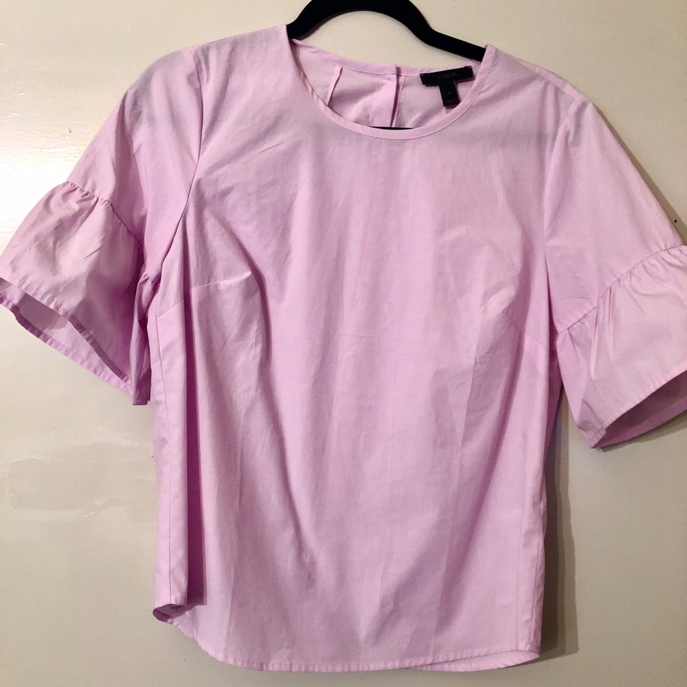 J. Crew light pink blouse